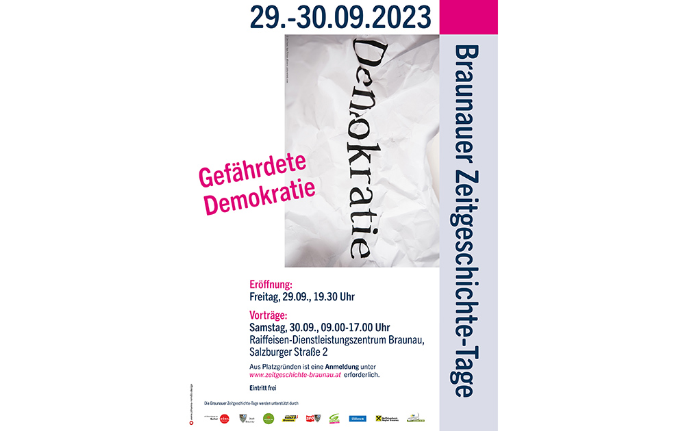 Zeitgeschichte-Tage Braunau 2023